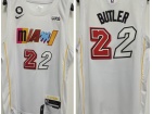 Nike Miami Heat #22 Jimmy Butler White 2022-23 City Jersey