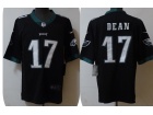 Philadelphia Eagles #17 Nakobe Dean Black Limited Jersey