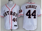 Nike Houston Astros #44 Yordan Alvarez White Flexbase Jersey