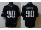 Philadelphia Eagles #90 Jordan Davis Black Limited Jersey