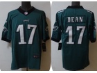 Philadelphia Eagles #17 Nakobe Dean Green Limited Jersey