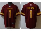 Washington Commanders #1 Jahan Dotson Red Limited Jerseys