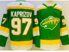 Minnesota Wild #97 Kirill Kaprizov Green 2023 Reverse Jersey