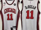 Nike Chicago Bulls #11 DeMar Derozan White 2022-23 City Jersey