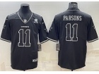 Dallas Cowboys #11 Micah Parsons Black Lights 2.0 Limited Jersey