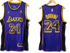 Jordan Los Angeles Lakers #24 Kobe Bryant Purple 2022-23 Jersey