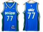 Nike Dallas Mavericks #77 Luka Doncic Blue 2022-23 Jerseys