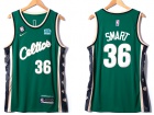 Nike Boston Celtics #36 Marcus Smart  Green 2022-2023 City Jerseys