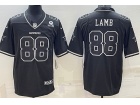 Dallas Cowboys #88 CeeDee Lamb Black Lights 2.0 Limited Jersey