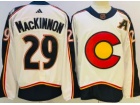 Colorado Avalanche #29 Nathan MacKinnon White 2023 Reverse Jersey