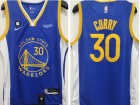 Nike Golden State Warriors #30 Stephen Curry Blue 2022-23 Jersey