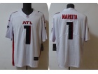 Atlanta Falcons #1 Marcus Mariota White Vapor Untouchable Limited Jersey