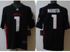 Atlanta Falcons #1 Marcus Mariota Black Vapor Untouchable Limited Jersey