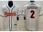 Cincinnati Bengals #2 Evan McPherson White Baseball Jersey