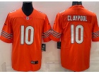 Chicago Bears #10 Chase Claypool Orange Limited Jersey