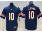 Chicago Bears #10 Chase Claypool Blue Limited Jersey