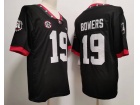 Georgia Bulldogs #19 Brock Bowers Black 100th Anniversary Limited Jersey