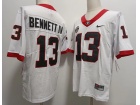 Georgia Bulldogs #13 Stetson Bennett IV White Limited Jersey