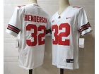 Ohio State Buckeyes #32 TreVeyon Henderson White Jersey