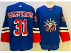 Adidas New York Rangers #31 Igor Shesterkin Blue 2023 Reverse Jersey