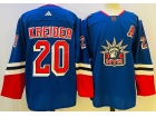 Adidas New York Rangers #20 Chris Kreider Blue 2023 Reverse Jersey