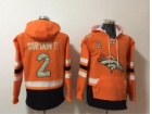 Denver Broncos #2 Pat Surtain II Orange Hoodies