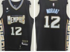 Nike Memphis Grizzlies #12 Ja Morant Black 22-23 City Jersey