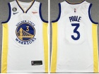 Nike Golden State Warriors #3 Jordan Poole White 2022-23 Jersey