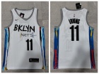 Nike Brooklyn Nets #11 Kyrie Irving White 2022-23 City Jersey