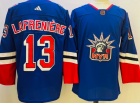 Adidas New York Rangers #13 Alexis Lafreniere Blue 2023 Reverse Jersey