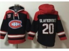 Montreal Canadiens #20 Juraj Slafkovsky Black Hoodie