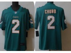 Miami Dolphins #2 Bradley Chubb Teal Limited Jersey