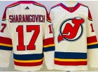 Adidas New Jersey Devils #17 Yegor Sharangovich White 2023 Reverse Jersey