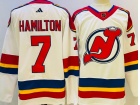 Adidas New Jersey Devils #7 Dougie Hamilton White 2023 Reverse Jersey