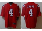 New England Patriots #4 Bailey Zappe Red Limited Jersey