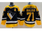 Adidas Pittsburgh Penguins #71 Evgeni Malkin Black 2023 Reverse Jersey