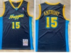 Denver Nuggets #15 Nikola Jokic Dark Blue Throwabck Jersey