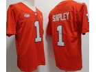 Clemson Tigers #1 Will Shipley Orange Limited Jersey