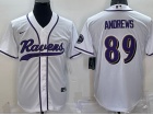 Baltimore Ravens #89 Mark Andrews White  Baseball Jersey