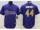 Baltimore Ravens #44 Marlon Humphrey Purple Color Rush Baseball Jersey