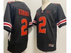 Ohio State Buckeyes #2 Emeka Egbuka Black Limited Jersey