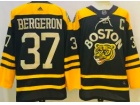 Adidas Boston Bruins #37 Patrice Bergeron Black Classic Jersey