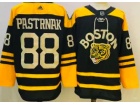 Adidas Boston Bruins #88 David Pastrnak Black Classic Jersey