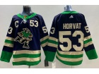 Adidas Vancouver Canucks #53 Bo Horvat Blue 2023 Reverse Jersey