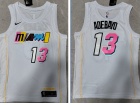 Nike Miami Heat #13 Bam Adebayo White 2022-23 City Jersey