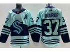 Seattle Kraken #37 Yanni Gourde Blue 2023 Reverse Jersey