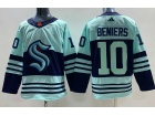 Seattle Kraken #10 Matty Beniers Blue 2023 Reverse Jersey