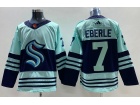 Seattle Kraken #7 Jordan Eberle Blue 2023 Reverse Jersey