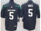 New York Jets #5 Mike White Black Vapor Limited Jersey