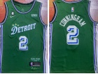 Detroit Pistons #2 Cade Cunningham Green Jersey